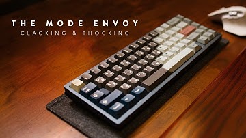 Mode Envoy - The Clack &  The Thock - Sound Test & Build Swap