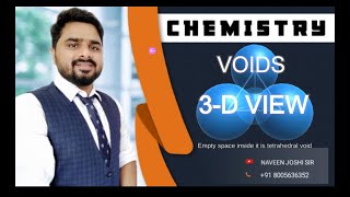 Famous Module - 4 : Solid State | Lecture - 18E Voids in 3-D Net Worth