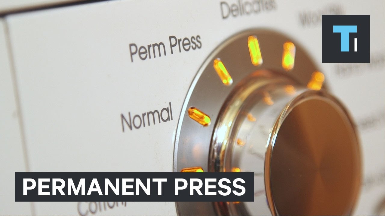 Here's what 'permanent press' on your washer really means