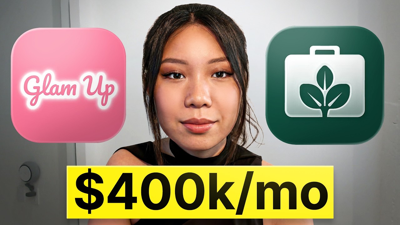 she makes $400k/mo from ai apps (while in college)
