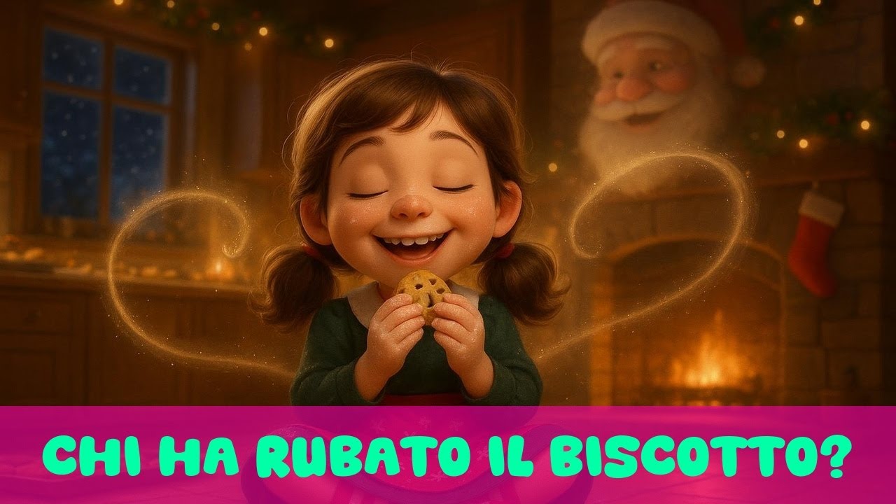 Carla e il biscotto scomparso 🍪 | Storie di Natale per bambini