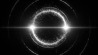 Background Lens Flares Spinning And Forming Particles Ring White Silver Gray King Of Mind