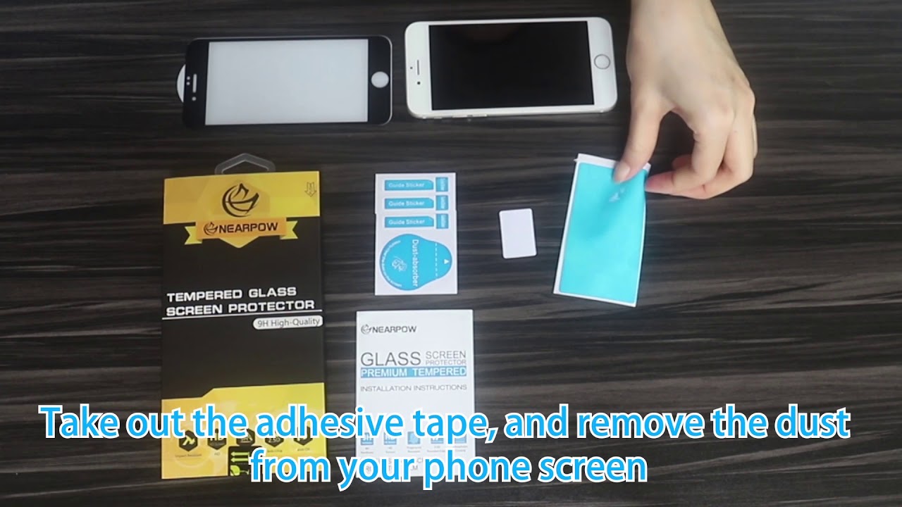 NEARPOW Full Cover Glass Screen Protector Installation Guide & Review