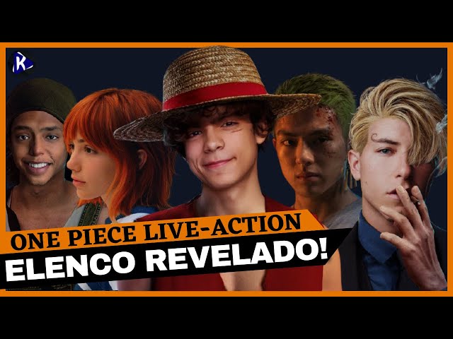 One Piece  Netflix anuncia elenco da série live-action