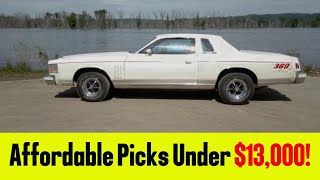 Budget Friendly Classic Car Gems on Craigslist | Top Finds Under $13K!
