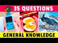 General knowlegde trivia quiz   35 questions