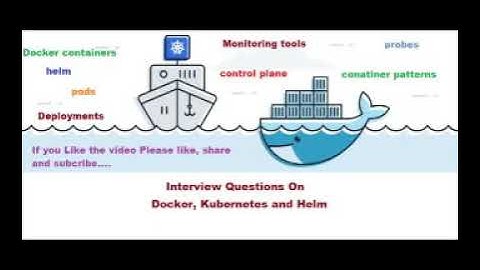 kubernetes interview questions | docker, kubernetes and helm interview questions ( mock interview )