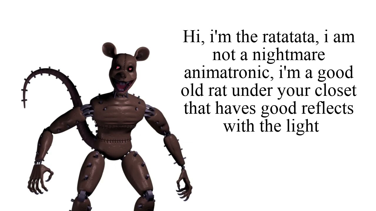 Every FNAC Character in a nutshell: REMASTERED!