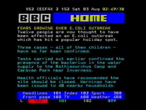 BBC Two Continuity & Pages from Ceefax - Friday 2nd / Saturday 3rd August 2002