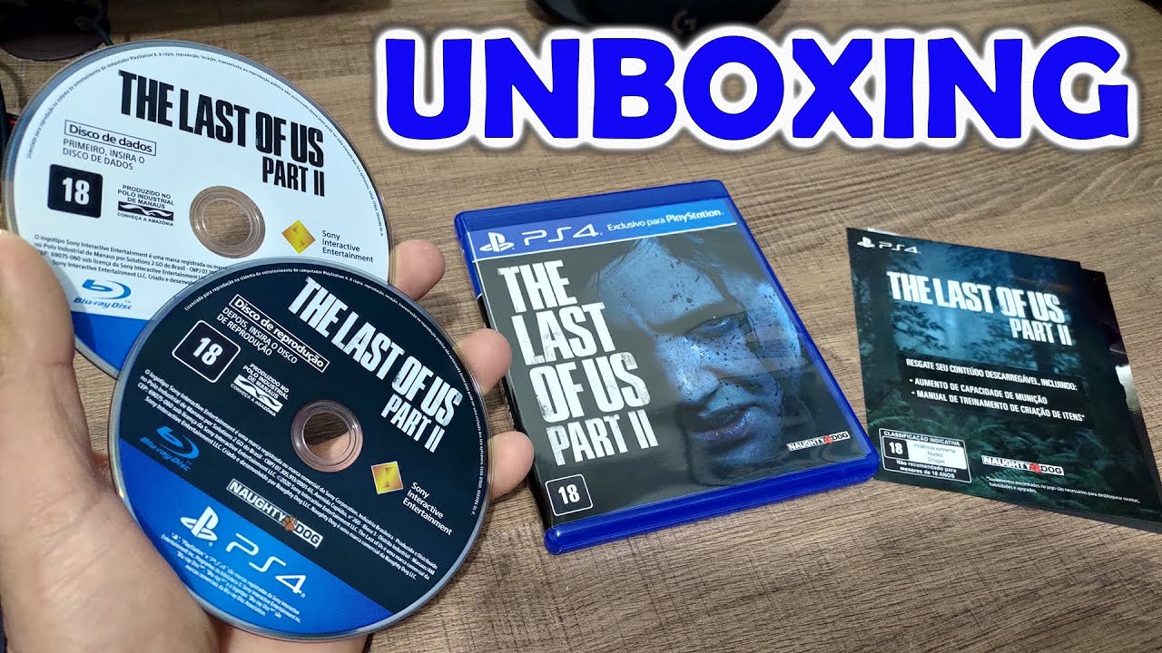 The Last Of Us parte 1 e 2 Mídia Física pt-br em Promoção na Americanas