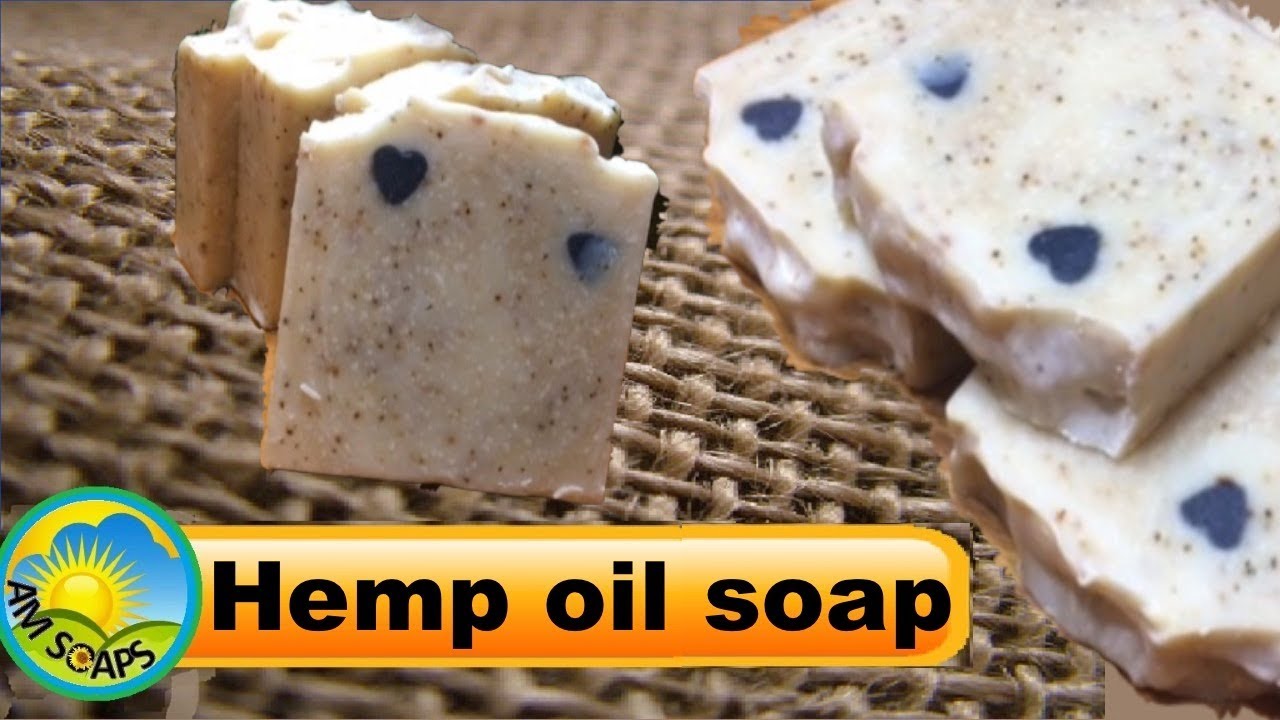 Making and Cutting Hemp Oil Cold Process soap