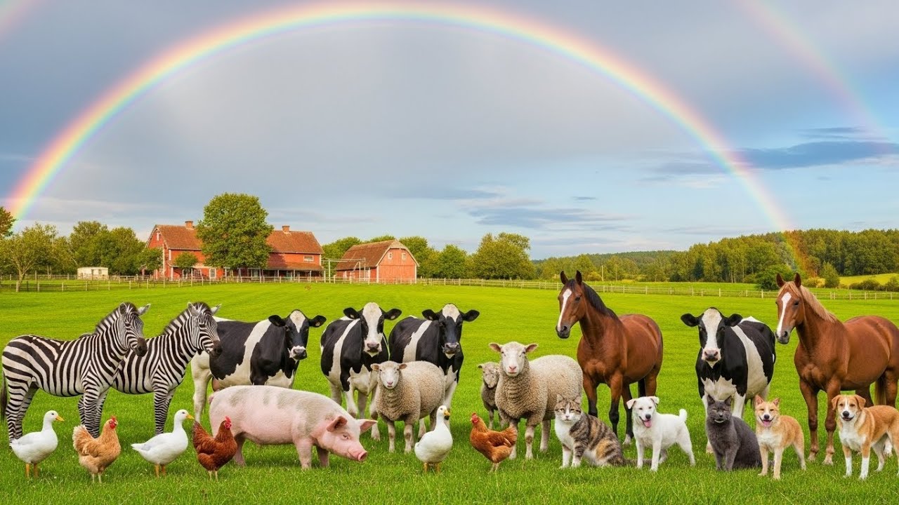 Amazing Farm Animal Sounds Dog ,Pig ,Buffalo ,Goat ,Monkey ,Kitten ,Puppy ,Duck ,Sheep  Animal