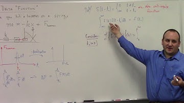 DEqns: L23, Dirac Delta, 11-29-16, part 1