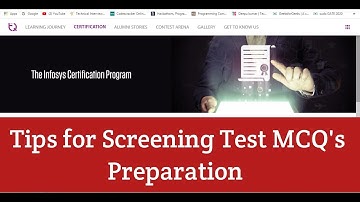 InfyTQ Screening Test Preparation Tips | InfyTQ Preparation Tips | Intellective Tech