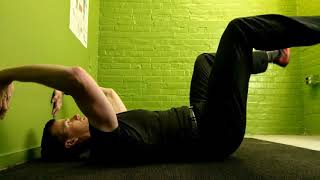 Corrective Exercise: 90/90 Wall Deadbug