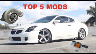 TOP 5 NISSAN ALTIMA MODS