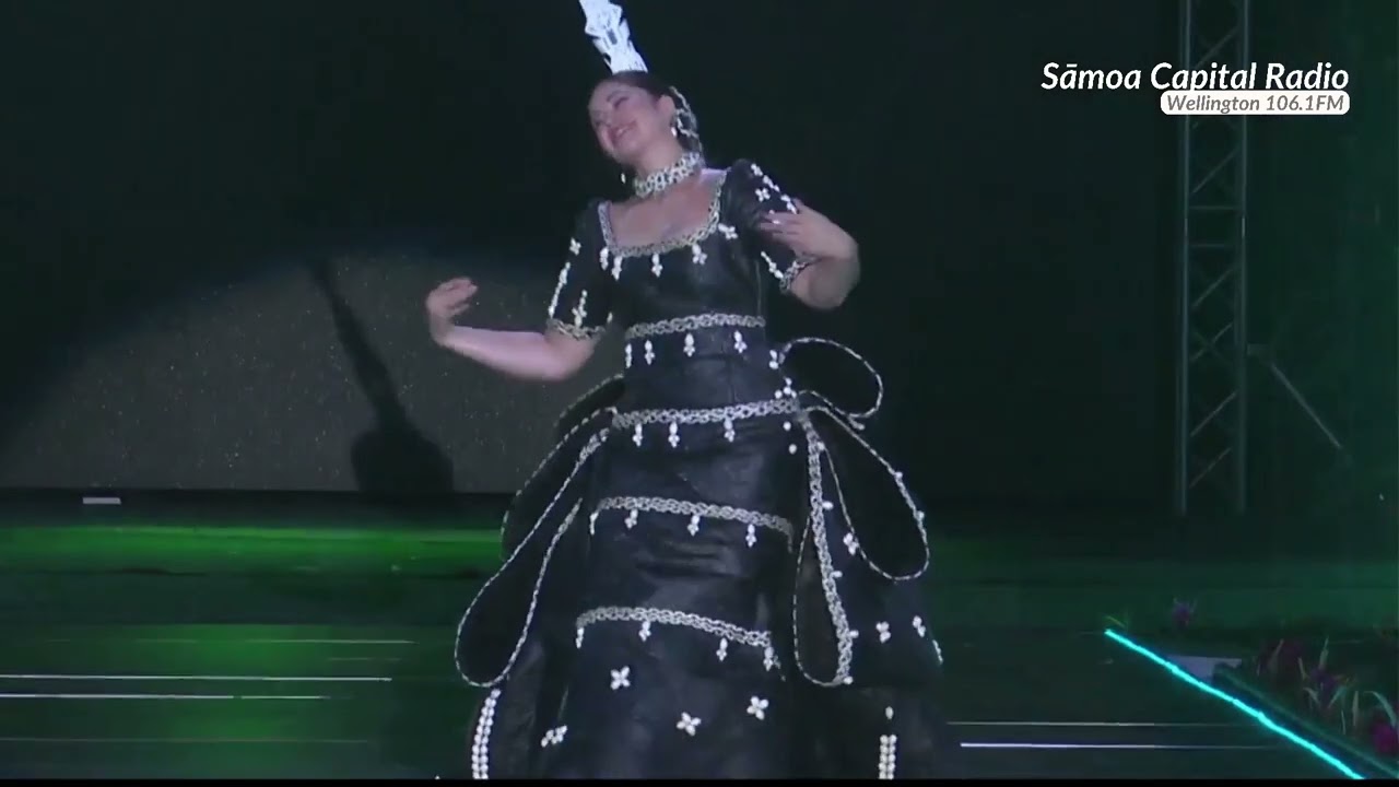 Miss Sāmoa Litara Ieremia-Allan's Cultural-Themed Attire at the Miss Pacific Island's Pageant 2025