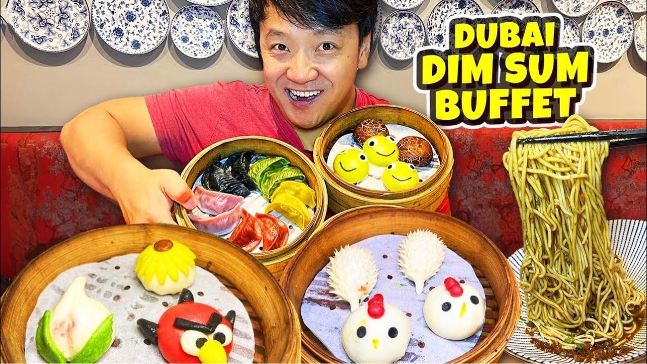 All You Can Eat LOBSTER DIM SUM Buffet! UNLIMITED BAO in Dubai | Strictly Dumpling
