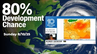 80 Percent Chance! Will This System Become a Hurricane?