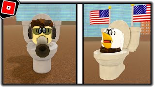 Full Showcase Of 2 New Jokeache Badge Morphs In Strange Bathtub War - Roblox