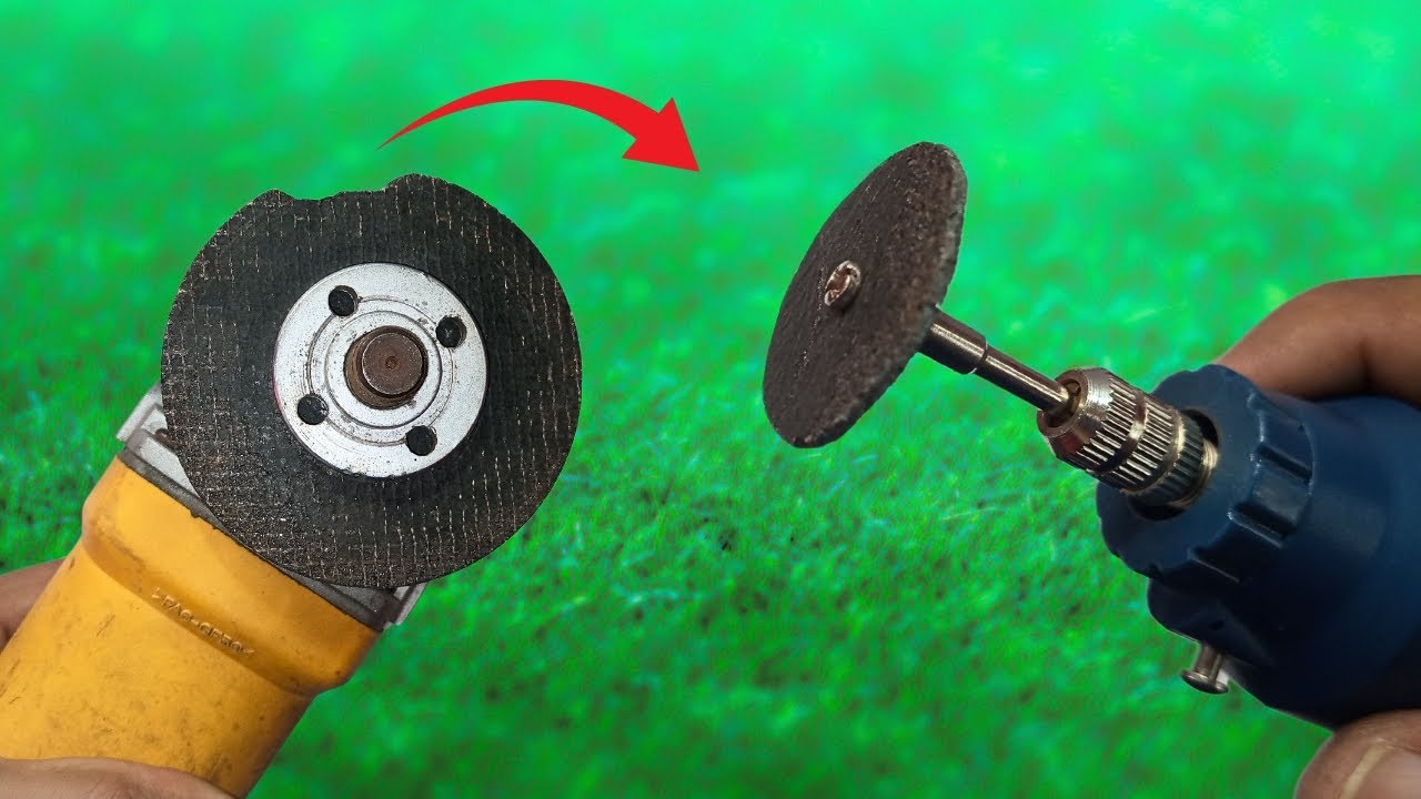 Transform Your Old Grinder Discs into Something Amazing - DIY Project