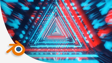 Neon Tunnel Loop - Blender - Ep