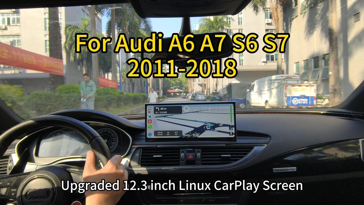 Audi A6 A7 S6 S7 2011-2018 CarPlay Android Auto Retrofit Linux