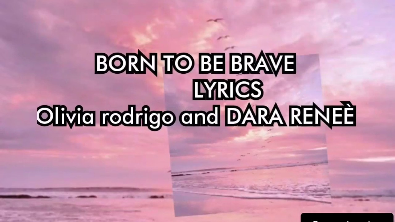 how to be brave lyrics