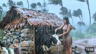 Real Nepali Mountain Village Life in the Rain | Peaceful \u0026 Relaxing Lifestyle Nepalivillage55