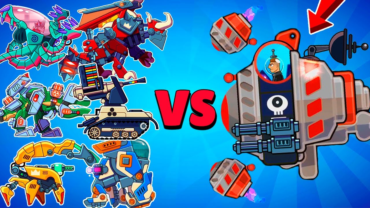 BOSS BEHOLDER VS ALL 23 TANKS in Hills of Steel. Games Tanks