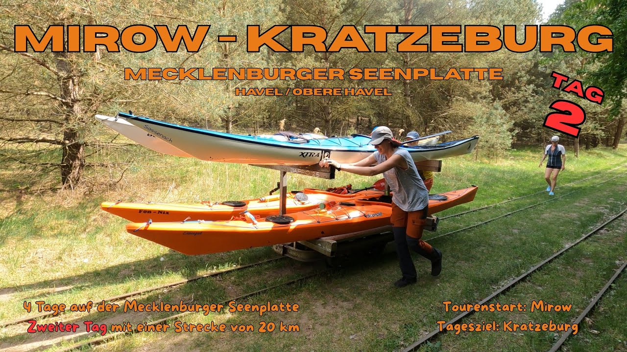 Mecklenburger Seenplatte I Tag 2 von 4 I Von Mirow bis Kratzeburg I Havel / Obere Havel