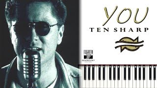 Ten Sharp - YOU piano cover by A. Dzarkovsky видео