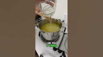 DIY Rendering beef fat into tallow. Easiest and cleanest method. #diy #tallow