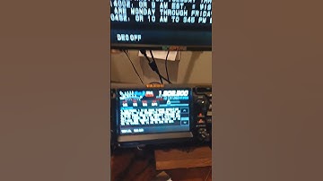 Yaesu FTDX10 CW Morse Code Decode on W1AW  SJRA Club South Jersey Radio Association