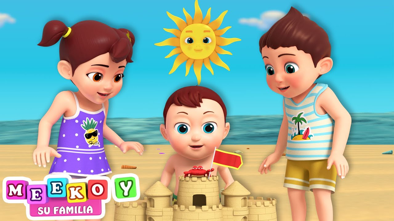 Canción de verano | Rimas para bebés | Meeko's Family en Español