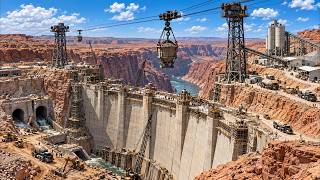 The Cableway That Built Glen Canyon Dam (1957-1964)