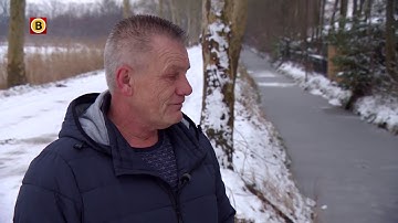 Held Berry redde vrouw en kinderen uit auto, die op zijn kop in de sloot lag