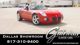 2009 Pontiac Solstice GXP - Gateway Classic Cars of Dallas #951