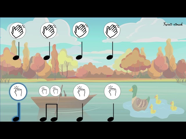 Gácsér fürdik- Dal ritmusa (1. osztály)