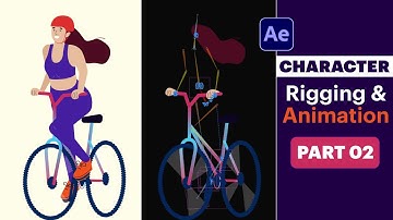Character Bicycle Animation in After Effects – Part 02 (Beginner to Pro)
