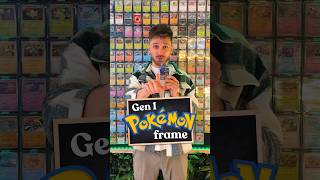 Gen 1 Pokemon frame : Day 001 🖼 #pokemon #pokemontcg #gen1 #frame