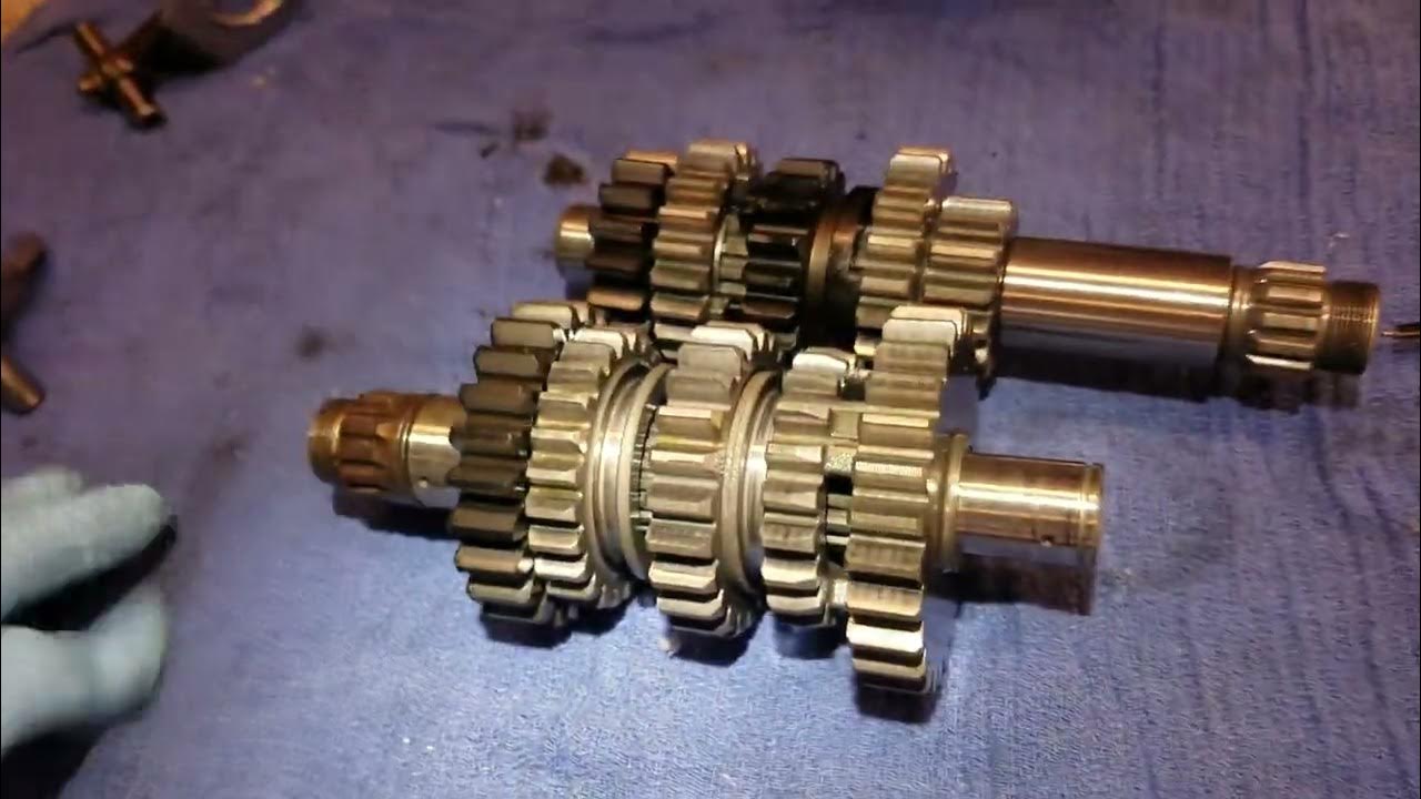 111 YZ250 Full 2 Stroke Motor Rebuild. (Day 3) Transmission in