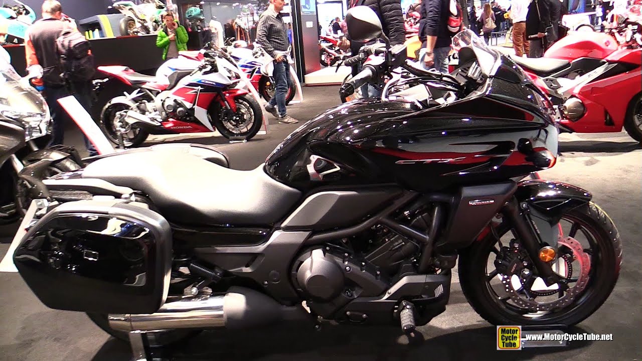 2016 Honda CTX700 DCT - Walkaround - 2015 EICMA Milan - YouTube