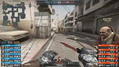 FalleN 1v4 clutch ACE vs HAVU [ Flashpoint 1 2020 ]