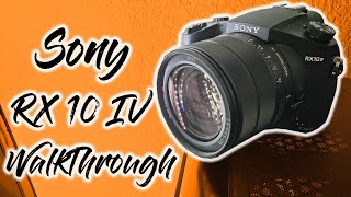 Sony RX10 IV Walkthrough