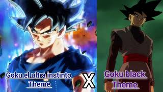 dragon ball super Theme Mashup:Goku el ultra instinto Theme 2018 x Goku black Theme 2017