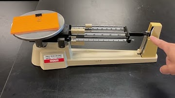 Using a Triple Beam Balance