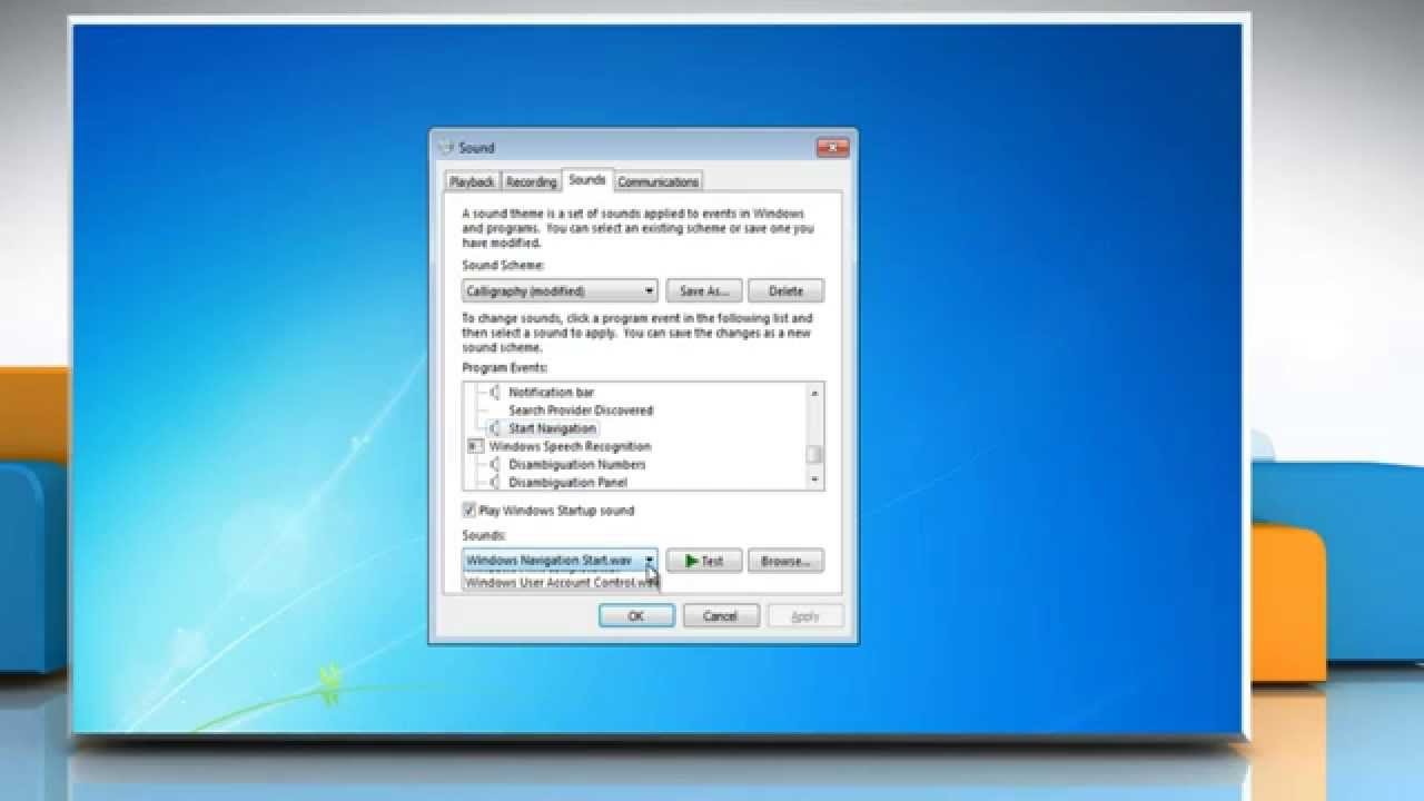 How To Turn Off Click Sound On Windows 7 PC YouTube