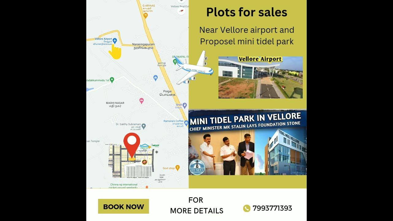 Best Time To Invest In Real Estate Vellore Airport Mini TIDEL PARK best-time-to-invest-in-real-estate-vellore-airport-mini-tidel-park
