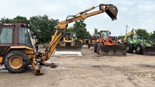 1986 Case 580 Super E Construction King Backhoe Loader | Lot 19094 | Orbitbid.com